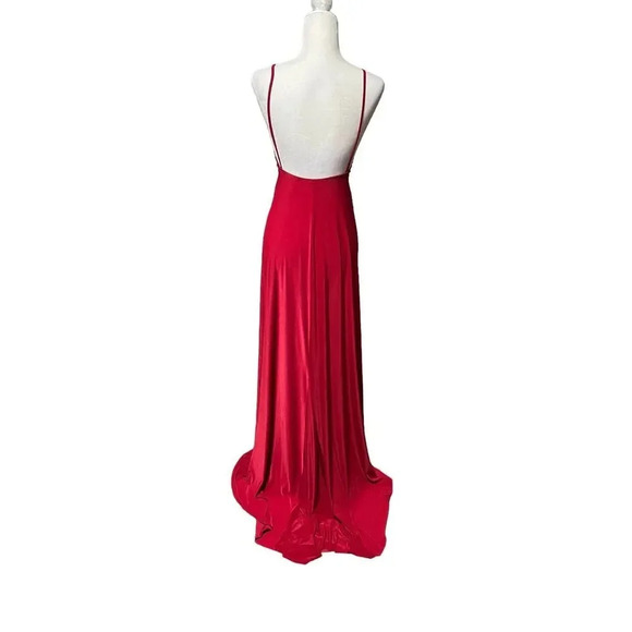 Abyss by Abby Elle Gown with long tail Size XS - Picture 6 of 14